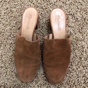 Madewell The Walker Suede Mule